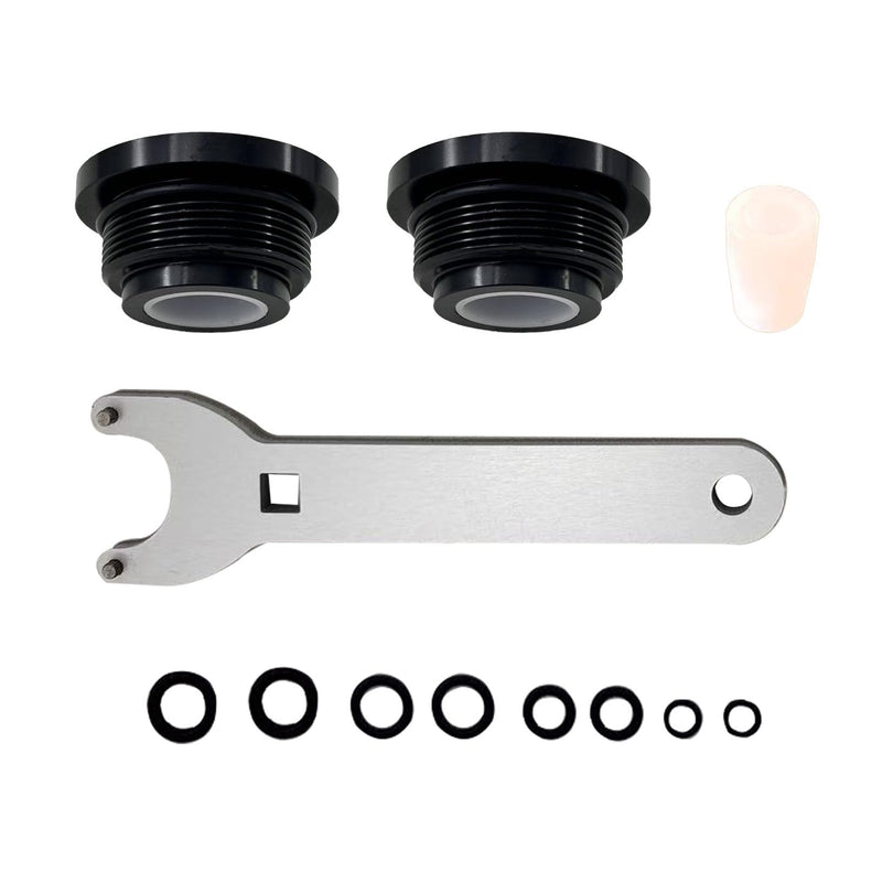 HC5345 Hydraulic Steering Cylinder Seal Kit with Pin Wrench HS5157 Compatible with HC5340, HC5341, HC5342, HC5343, HC5344, HC5345, HC6750, HC6751 Restore Hydraulic Steering Performance
