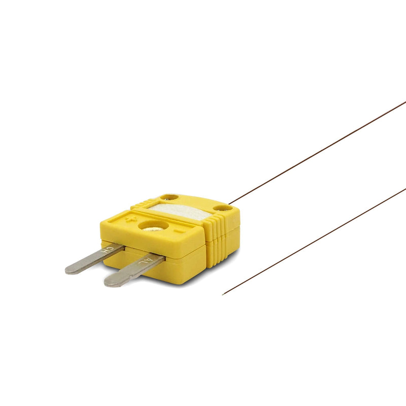 PerfectPrime TL0201, 0.1mm Diameter, K-Type Sensor Probe for K-Type Thermocouple Thermometer/Meter in Temperature Range from up to 200 °C/ 392°F 200°C / 0.1mm / 1M