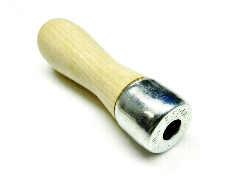 Lutz Skroo-Zon File Handles Wood # 5 for 8" Files 6 Pieces Self Threading USA