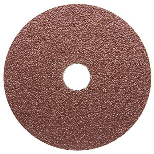 Benchmark Abrasives 5" Resin Fiber Sanding Discs, 120 Grit, 25-Count