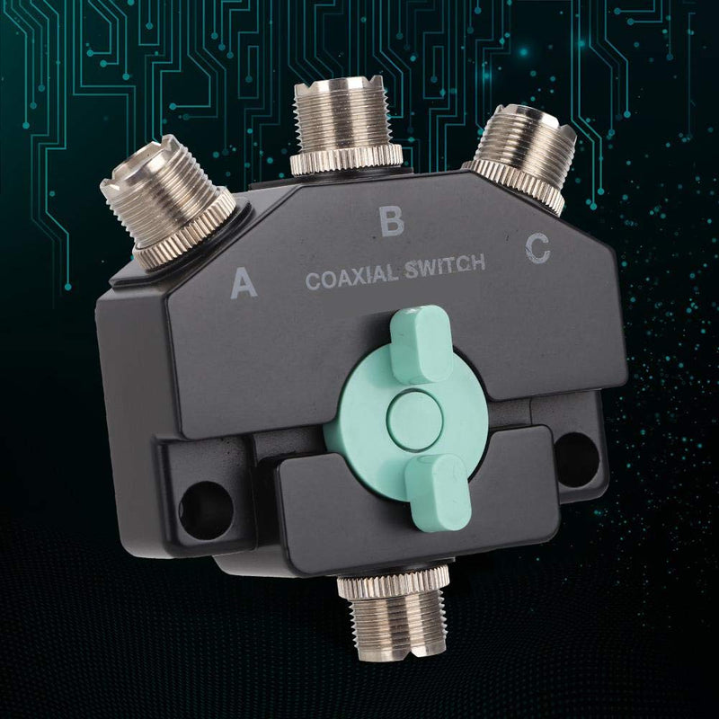Heavy Duty Coax Switch Antenna Short- Base with 3 Port Antenna Repeater