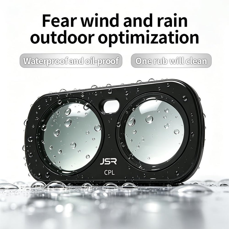 Coyktonty Filter Kit for Insta360 Luna Ultra Accessories,HD Optical Glass, Multi-Coated, Aluminum Frames (Star+CPL+ND8+ND16+ND32+ND64+Night+Black 1/4) STAR+CPL+ND8+ND16+ND32+ND64+NIGHT+Black 1/4
