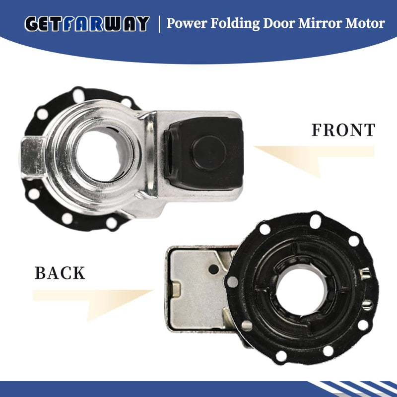 Power Folding Door Mirror Motor 20756891 GM0817558 Compatible with Chevrolet Silverado Suburban Tahoe/GMC Sierra Yukon/Cadillac Escalade 2007-2013 Left Driver or Right Passenger Side