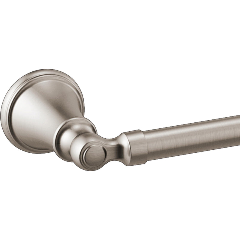 DELTA FAUCET 73224-SS Woodhurst 24 in. Wall Mount Towel Bar Bath Hardware Accessory in Stainless Steel 24 inch Brilliance Stainless Steel