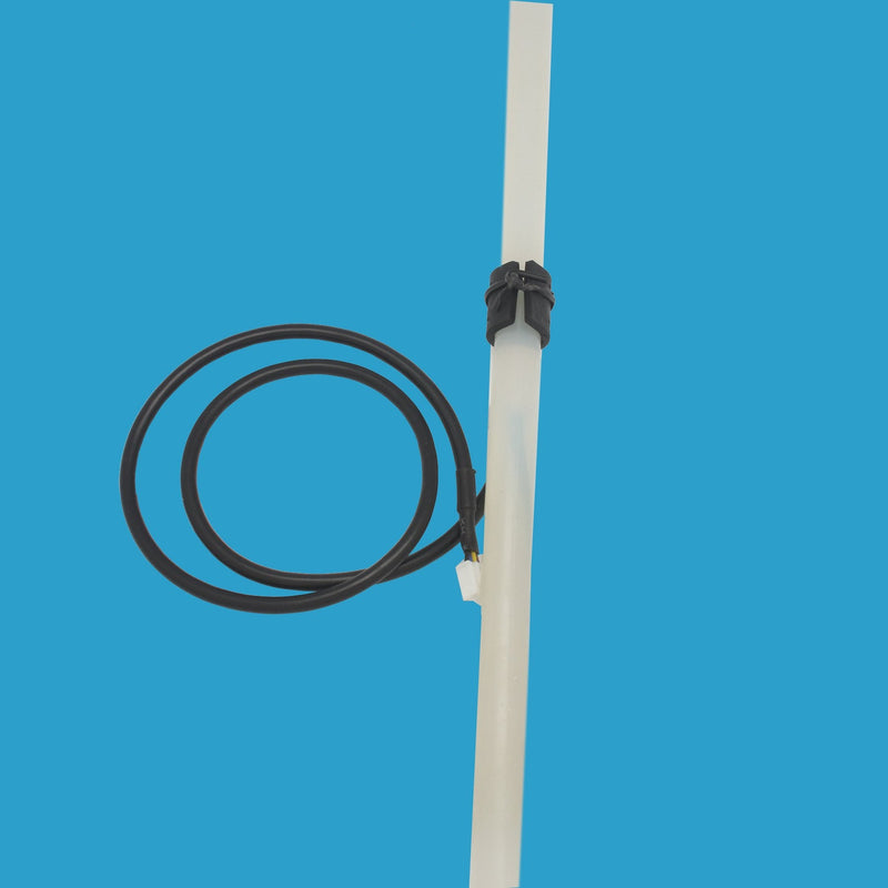 Taidacent Non Contact Liquid Level Sensor Contactless Water Level Sensor Externally Attached Pipe Water Float Switch NPN Output Capacitive