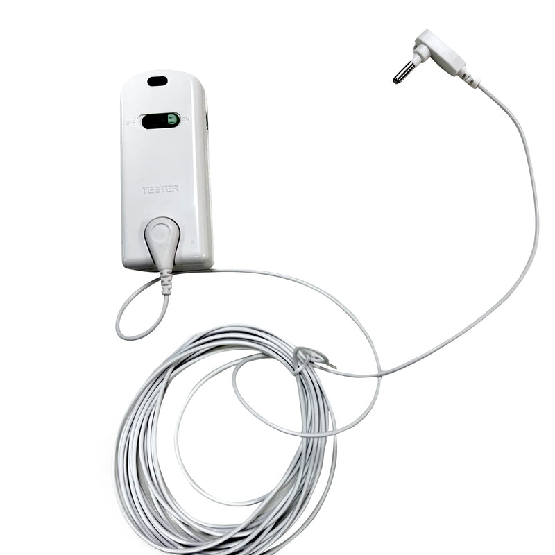 Grounding Continuity Tester, Grounding Tester with 15ft Cord, for Grounded Products, Sheets, Pads, Pillow Case, Wrist Bands, Mats, Blankets