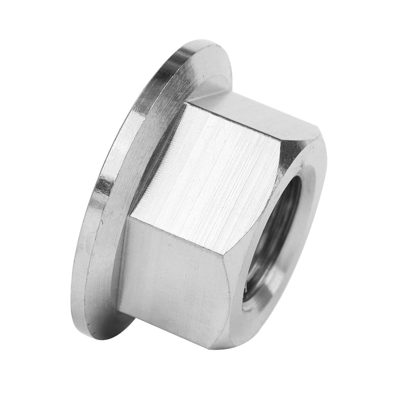 6PCS Titanium DIN6923 M5 M6 M8 M10 M12 M14 Hex Flange Nuts (M14 Pitch 1.25mm) M14 Pitch 1.25mm