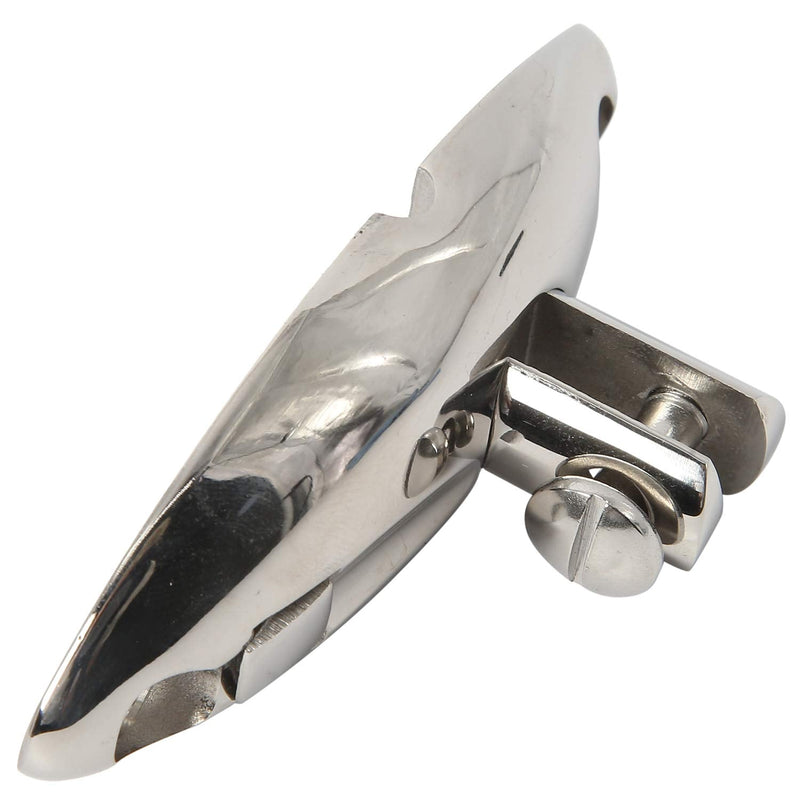 NovelBee 4 Pack of 316 Stainless Steel Quick Release Bimini Top Swivel Hinge Deck Side Mount Marine Hardware