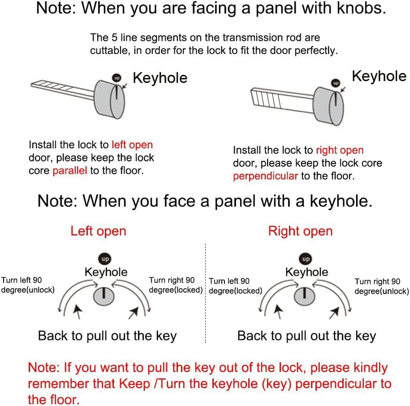 6.3" Privacy Pocket Door Lock Hardware、Sliding Barn Door Lock with Keys、Concealed Recessed Door Handle Door Lock Furniture Hardware Door Locks for Many Scenarios Bathroom, Barn,Bedroom (Silver) Silver