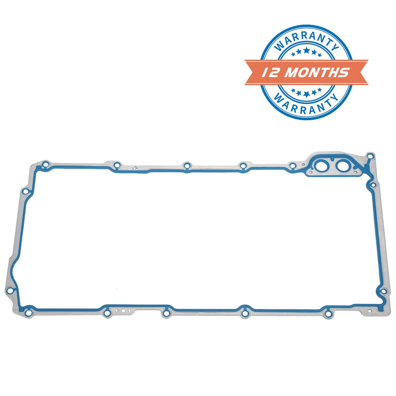 ZONFANT Engine Oil Pan Gasket Set, Compatible with Chevy GMC Cadillac Vehicle 4.8L 5.3L 6.0L 6.2L Silverado Suburban Tahoe Trailblazer Sierra Yukon Escalade, Replace #OS30693R 12612350 OS30693R