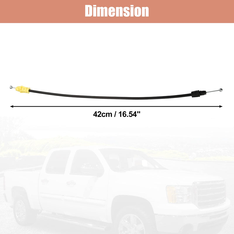 X AUTOHAUX 2pcs Car Door Latch Release Cable for Chevrolet Silverado 1500 2500 3500 HD for GMC Sierra 1500 2500 3500HD for Chevrolet Cheyenne Inside Door Handle Latch Cable 20783848 25880301