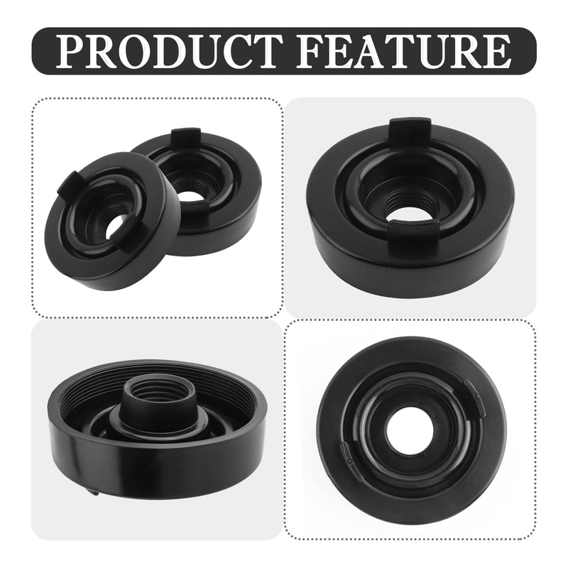 2PCS Car Headlight Dust Cover for H4 Light Bulb,EPDM Rubber Dust Covers for Headlight Dust & Waterproof,Practical Car Accessories Car Headlight Dust Cap Fits Most Vehicles (2.76") 2.76"