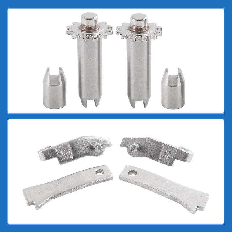 Parking Brake Hardware Kit Stainless Steel Compatible with 1965-1982 Chevy Corvette C2 C3 LH & RH