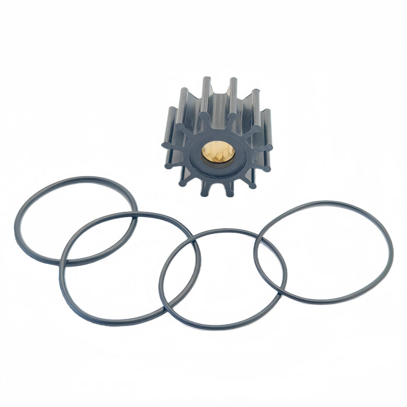 3858256 Sea Water Pump Impeller Kit Replace Volvo Penta 3.0 4.3 5.0 5.7 7.4 8.1 L and OMC 3.0-8.2L Marine Boat Engines 21951346