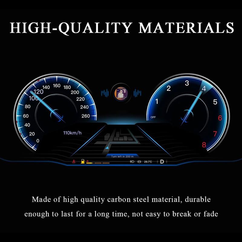 Single Gauge Mounting Panel, 2.1 Inch Gauge Mounting Panel Bracket Pod with Single Hole, Metal Gauge Pillar Bracket Holder for Most Vehicles' Dashboard, Car Accessories 1 PCS