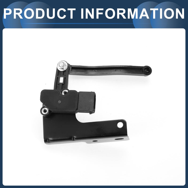 Air Suspension Ride Height Level Sensor, Front Right Height Level Sensor No.68235500AA/68270710AA for Ram 1500 2015-2018 Black, 1 Pc