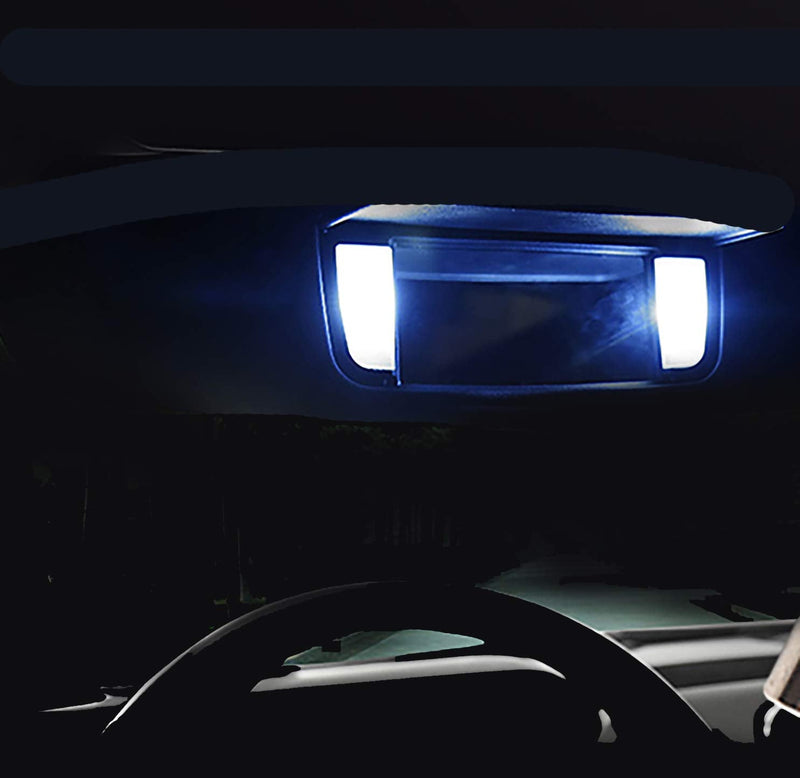 10pcs Tacoma Interior LED Lights Kit Super Bright LED Map Dome Light Bulbs for Toyota Tacoma 2005 2006 2007 2008 2009 2010 2011 2012 2013 2014 2015 2016 2017 2018 2019 2020 2021 2022 all models