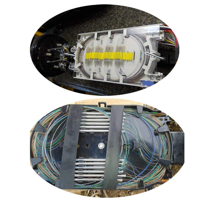 Fiber Optic Fusion Splice Protection Sleeve 1000pcs,Come with Box(Recovered Dia.2.4mm,60mm) OD2.4mm 60mm(L)