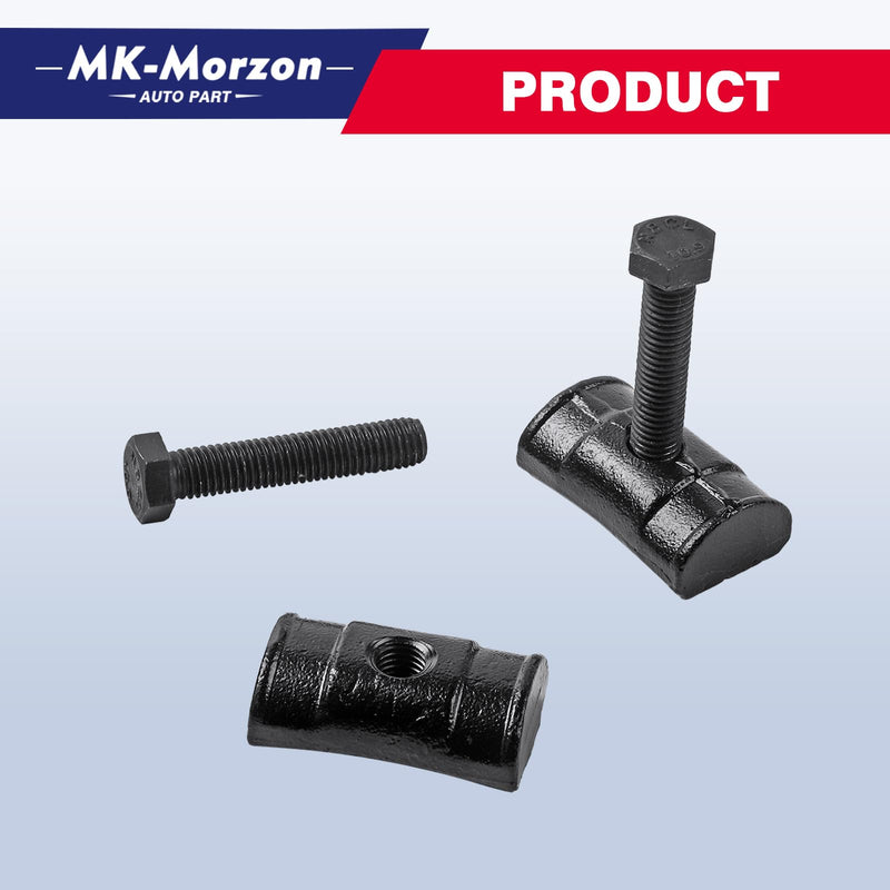 Torsion Bar Key Adjustment Block Nuts with Bolts Compatible with Chevy Silverado Suburban GMC Sierra Cadillac Escalade Replaces# 11561233 15530026 (2PCS)