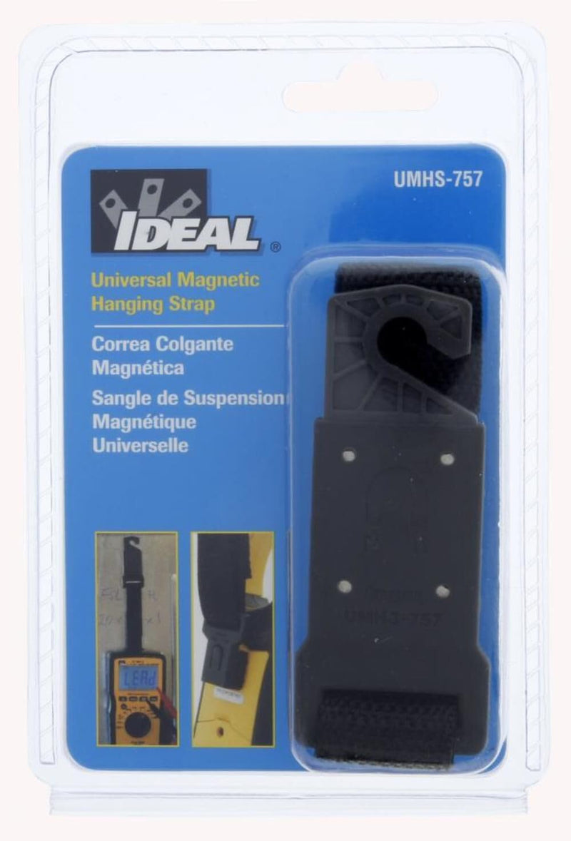 Ideal Electrical Universal Magnetic Hanging Strap - Compatible with Many of IDEAL's Testers Including Multimeters and Clamp Meters (UMHS-757)