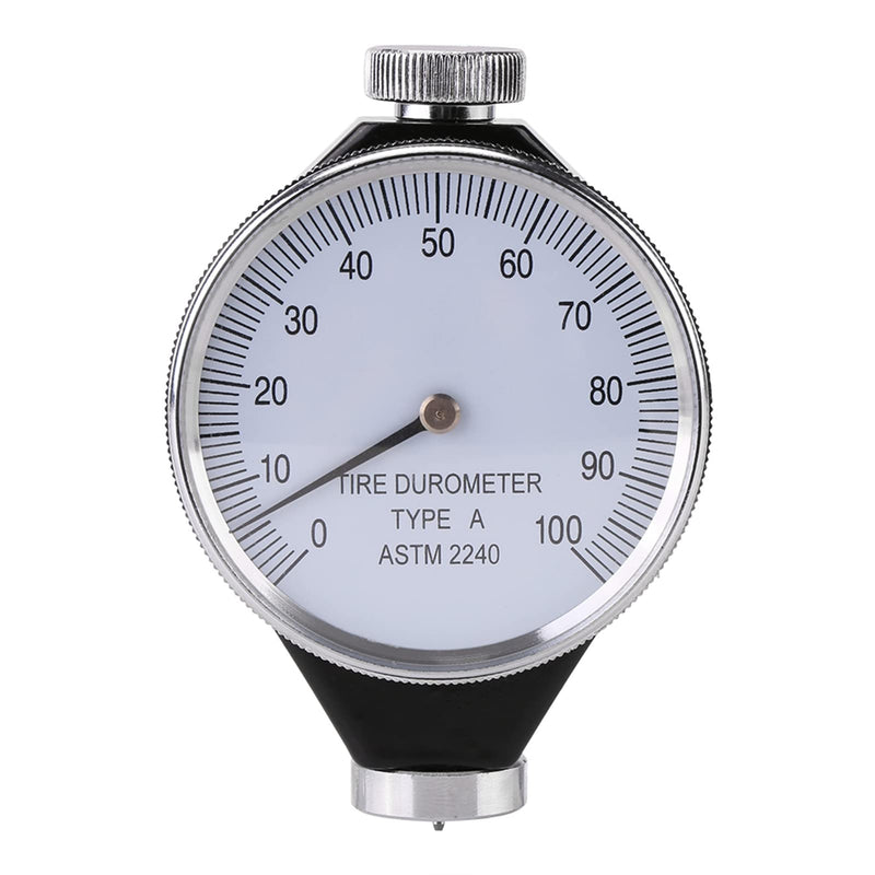 Hardness Tester, Shore Type A Durometer, Rubber Shore Type Durometer Hardness Meter Tester 0-100 HA(A Type)