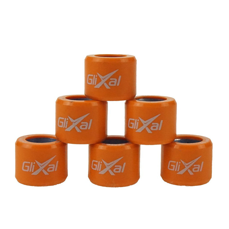 Glixal ATKS-04018 18x14mm High Performance Racing Variator Roller Weights Set 152QMI 157QMJ GY6 125cc 150cc Scooter Moped ATV Go-Kart (10 gram) 10g