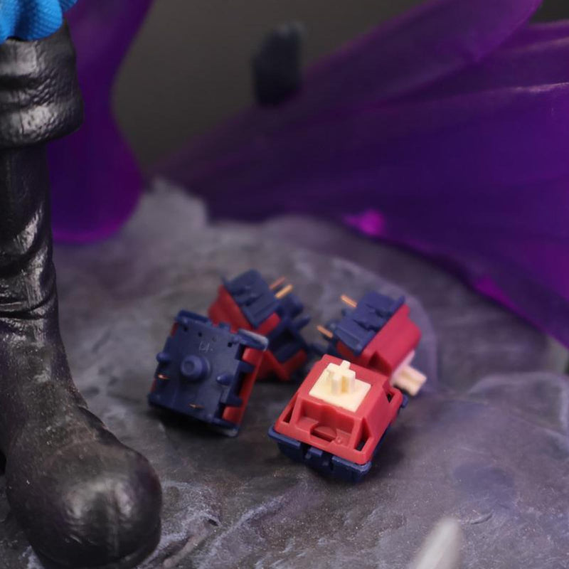 Gateron Quinn Switches, Tactile 5 Pins 59gf RGB Pre Lubed for MX Mechanical Keyboard (108PCS) 108Pcs