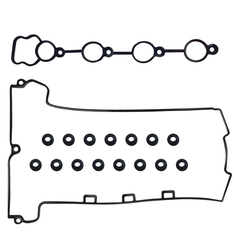 Engine Valve Cylinder Head Cover Gasket Compatible with Chevy Malibu 2006-2012 for Chevy HHR 2006-2011 for Chevy Cobalt 2007-2010 for Pontiac G5 G6 2.2L 2.4L Replace 12598014 VS50769R