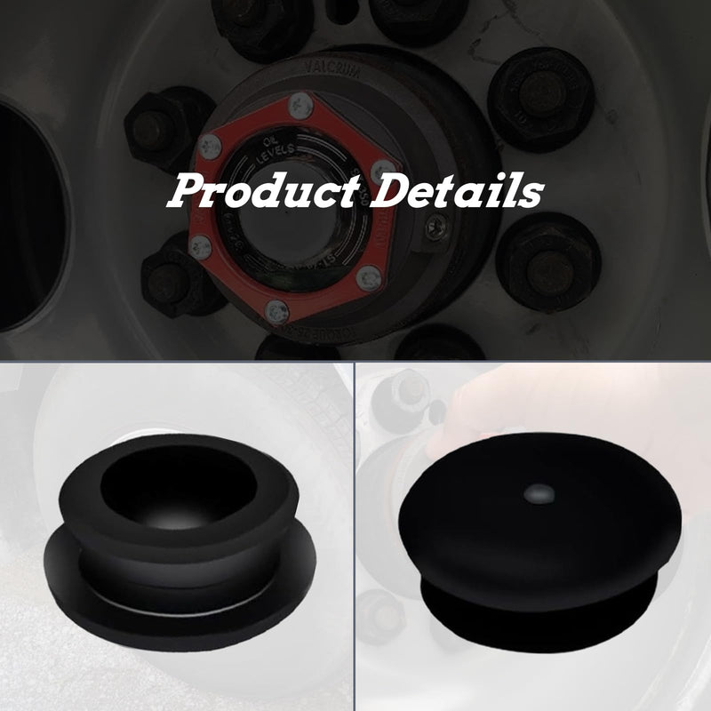 4PCS Oil Cap Plug (Fits 7/8" Hole) Compatible with Dexter Trailer Axle Oil Caps,for Dexter Oil Cap kit (RG04-230 and RG04-270) for Dexter Oil Cap (27-35, 27-36, and 27-37)(4) 4