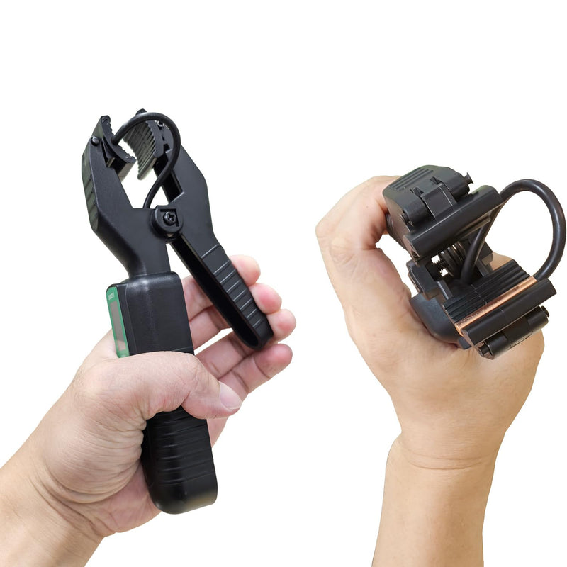 HVAC Temperature Clamp – Digital Pipe Clamp Thermometer, Temperature Meter, High Precision ±0.3°C, -58°F to 302°F, Backlit Display, HVAC Diagnostic Tool for AC & Cooling Systems