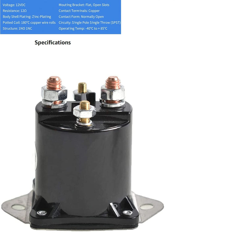 1013609 Club Car Starter Solenoid,Gas Golf Cart Solenoid,12V Solenoid Switch 1013609 for 1984-Up Club Car DS & Precedent Gas Golf Cart,1012275, 1013609, 435-154,1012275,435-154,LPL6003