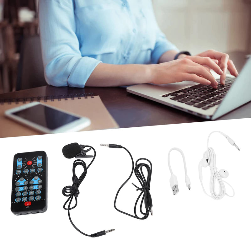 Mini Voice Changer for Live Streaming, Portable Sound Card with 8 Sound Effects for Gaming Mobile & PC
