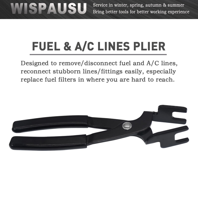 Fuel and AC Line Disconnect Plier, 37300 Fuel Line Connector Removal Tool for Replacing Fuel Filters, Quick Disconnect Tool Plier
