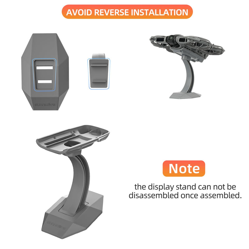 Desktop Display Stand for DJI NEO 2 Accessories | NEO 2 Drone Mount Storage Support Base, Tabletop Fixed Bracket Adapter