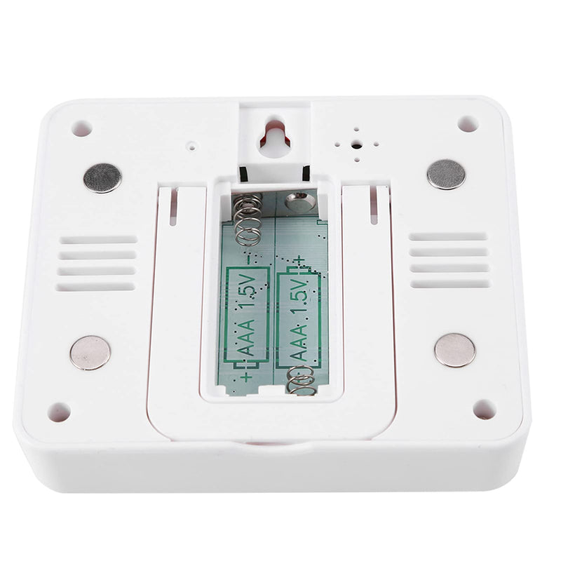 Digital Refrigerator Thermometer with Audible Alarm, 2PCS Sensor, Min Maximum Display