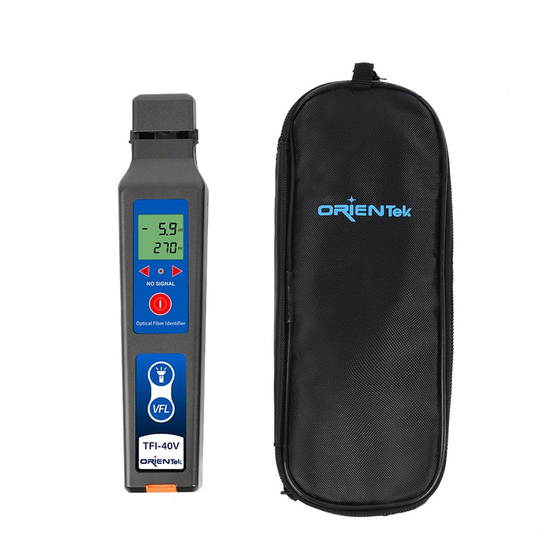 TFI-40V Fiber Optic identifier Wavelength 800nm to 1700nm, Optical Identifier Live Fiber Detector with VFL 10mW LED