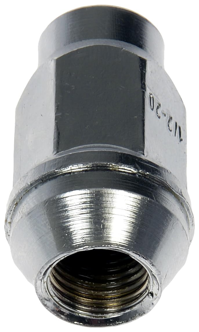 Dorman 611-094 Wheel Nut 1/2-20 Dometop - 3/4 in. Hex, 1-5/8 in. Length Compatible with Select Models, 10 Pack (OE FIX)