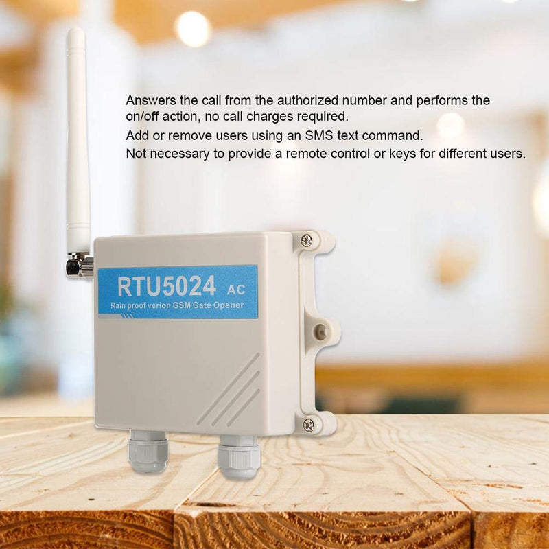 GSM Gate Opener, RTU5024 Waterproof Remote GSM Gate Opener, Operator Garage Door Access Controller