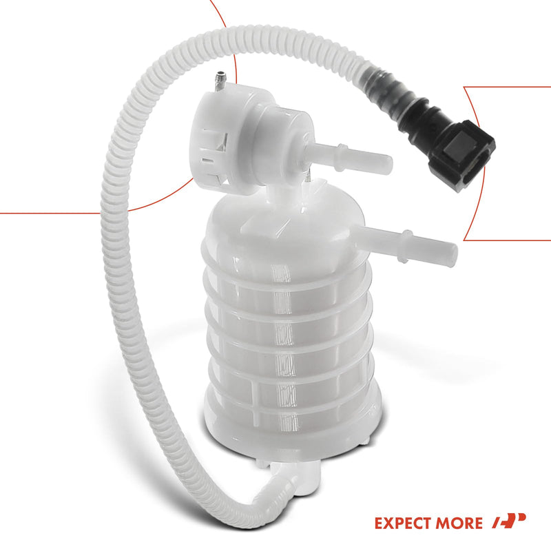 A-Premium Fuel Filter Assembly Compatible with BMW E83 Series X3, 2004 2005 2006, 2.5L 3.0L, Gas, Replace# 16146766158