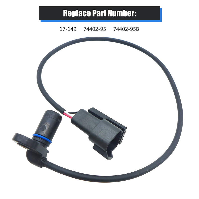 Speed Sensor for Harley Sportster, Speedometer Sensor 5 Speed Transmission 1995-2003 17-149 74402-95 74402-95B