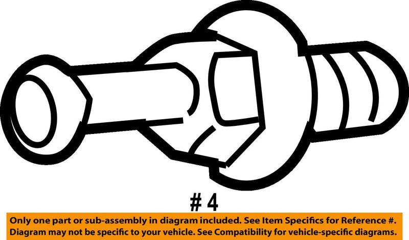 Genuine Honda 17130-PND-A01 PCV Valve Assembly