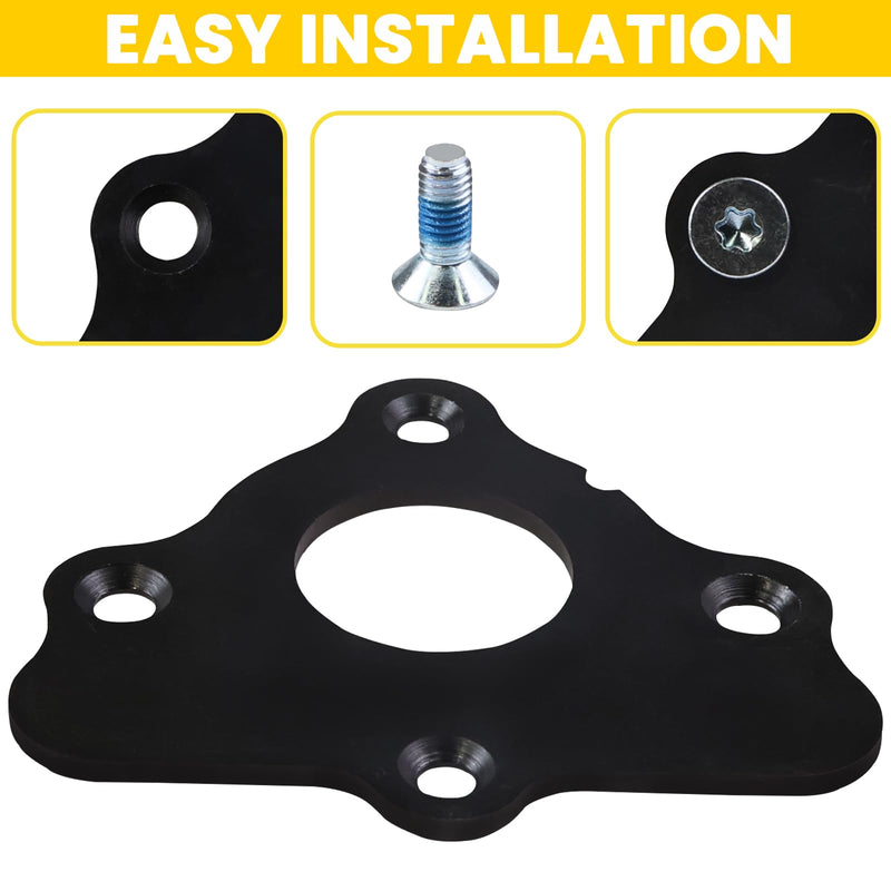 LS Camshaft Retainer Plate Gasket Bolt Kit Compatible with Chevy Gen III IV V Engines for LS1 LS2 LS3 4.8 5.3L 6.0L 6.2L Vortec Corvette Cam Replace 11561455 12589016