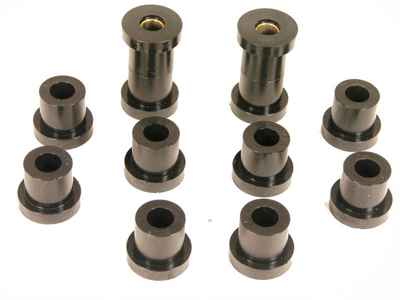 Prothane 55 Chevy Full Rear Spring Bushings - Black