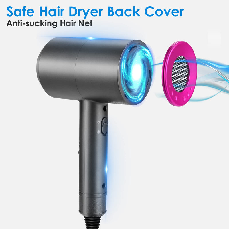 Sendowtek Hair Dryer with Diffuser 2000W | Professional Blow Dryer Quick Drying Concentrator Cool Hot Shot Switch, 3 Setting Wind Hairdryer for Women Men Home