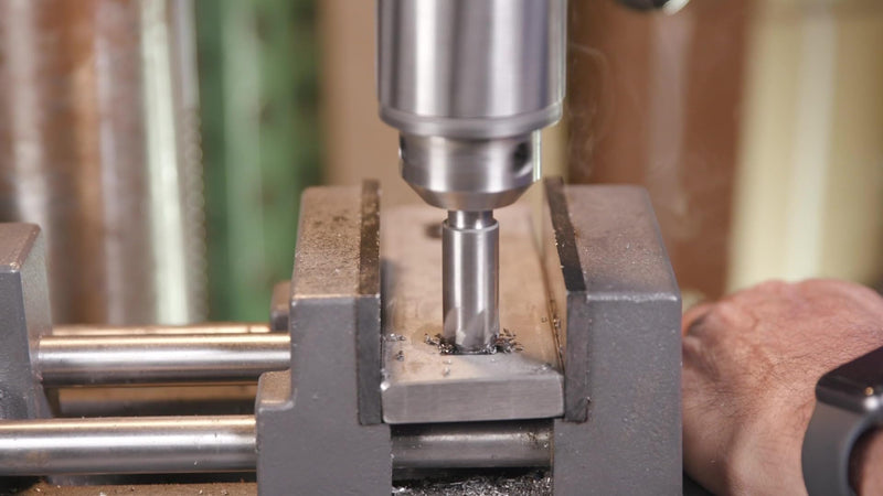 Drill America 5 Piece Single Flute Countersink Set, Sizes: 1/4, 3/8, 1/2, 5/8 and 3/4, 82 Degrees 5 Piece Set (1/4 -3/4)