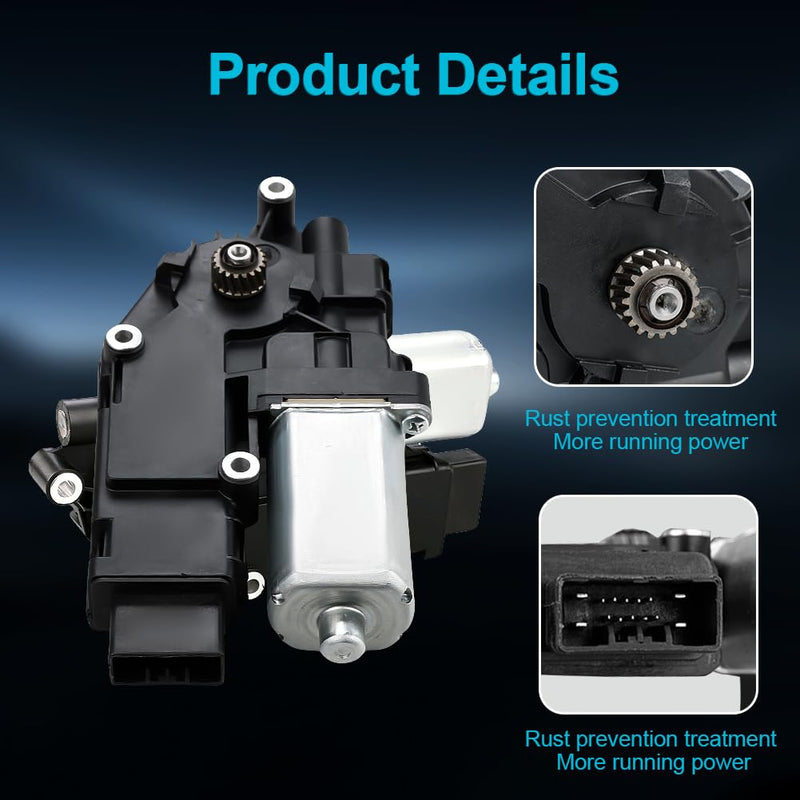 Sunroof Moon Roof Motor Compatible with Honda Accord Coupe Sedan XE/XE-L 2008-2012 Replacement for 70450-TA0-A01 70450-TA0-A02 70450TA0A01 70450TA0A02 Sunroof Motor 2door/ 4door 14 Pins