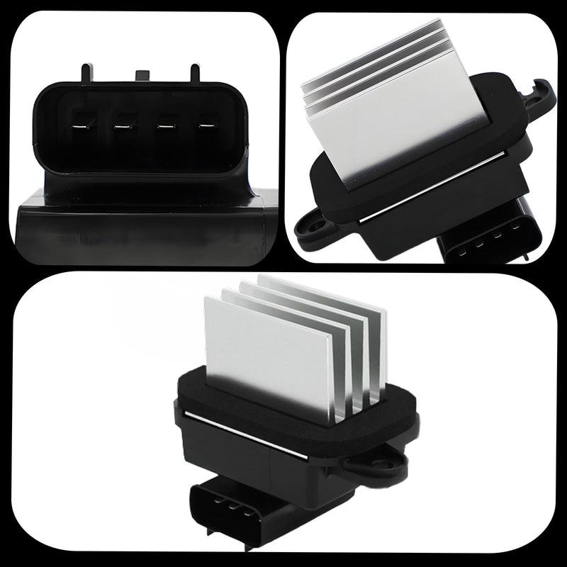 HVAC Heater Blower Motor Fan Resistor 27151ZQ00A Compatible with Nissan Infiniti QX56 QX80 Armada Quest Replaces 27151-ZT00A 27151-ZM70A 27151-ZQ00A RU792 JA1808 4P1686