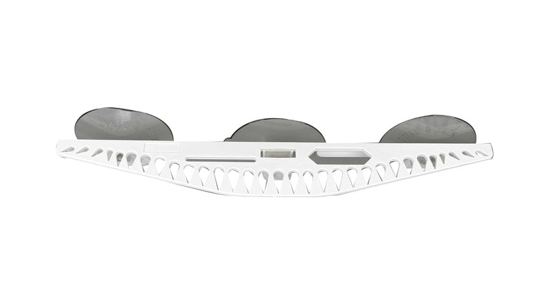 Pactrade Marine Boat Fishing White Knife Plier holder 31 Lures Storage Rig Rack Suction Cups