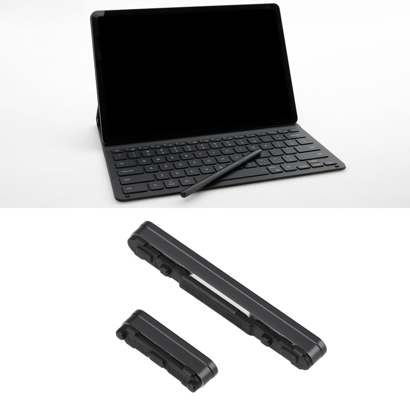 Power and Volume Button Set Compatible with Samsung Galaxy Tab S7 FE SM-T733N, Black