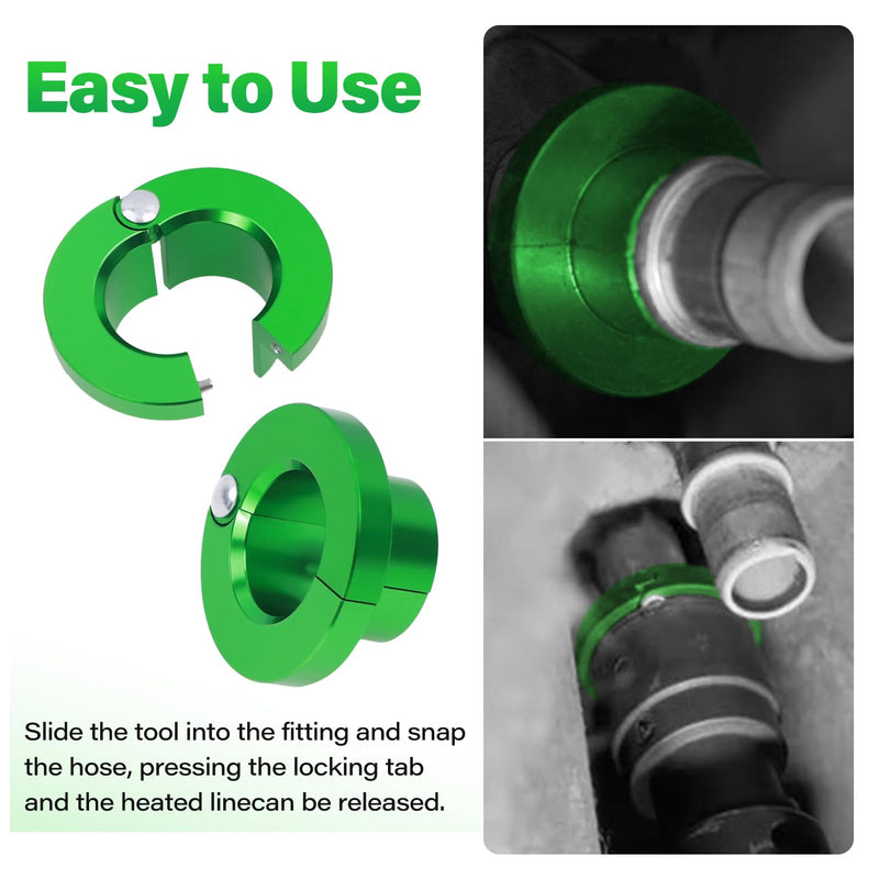 Heater Hose Disconnect Tool Compatible with GM Vehicles 3/4" Heater Quick Removel Release Tool # 39190 (Green) Green